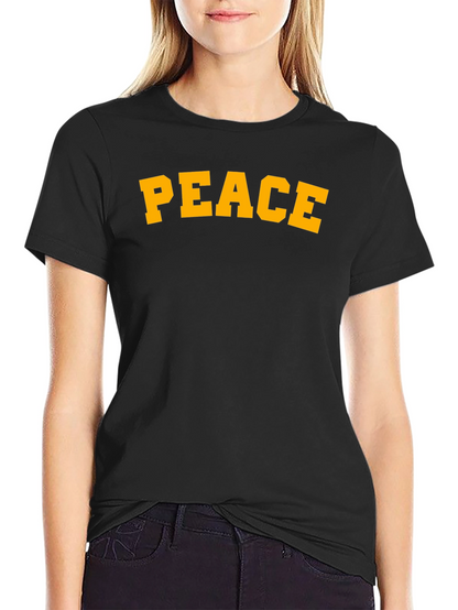 Peace Graphic T-Shirt - Classic Fit Soft Cotton