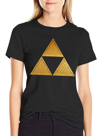 Triforce Legend Graphic Black T-Shirt