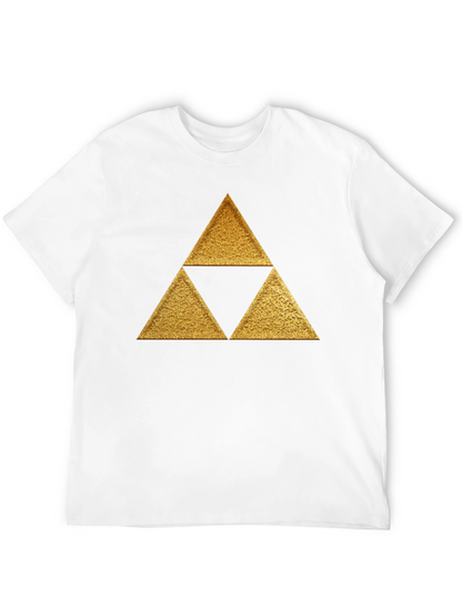 Triforce Legend Graphic Black T-Shirt