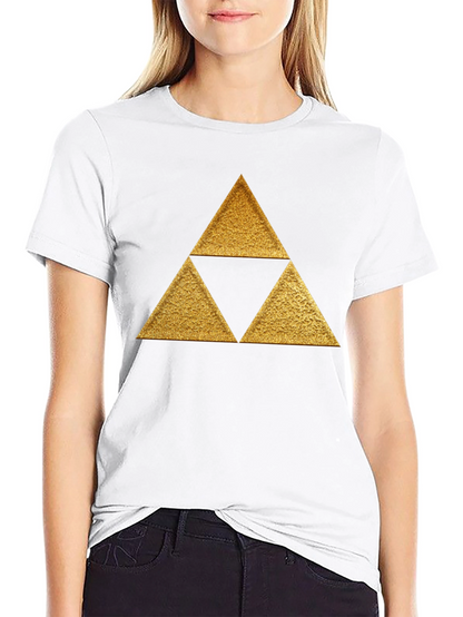 Triforce Legend Graphic Black T-Shirt