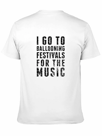 Ballooning Festivals Music T-Shirt