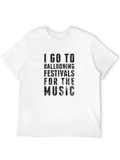 Ballooning Festivals Music T-Shirt