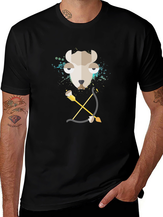 Sagittarius Zodiac T-Shirt: Archer Goat Tee