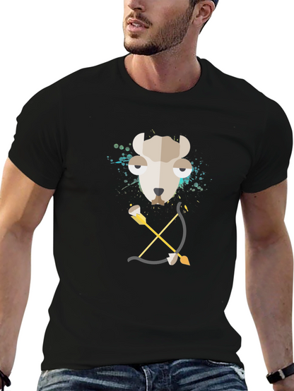 Sagittarius Zodiac T-Shirt: Archer Goat Tee