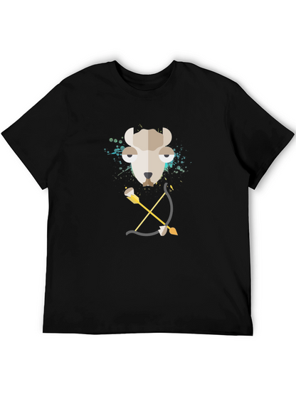 Sagittarius Zodiac T-Shirt: Archer Goat Tee