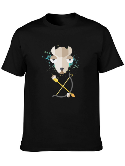 Sagittarius Zodiac T-Shirt: Archer Goat Tee