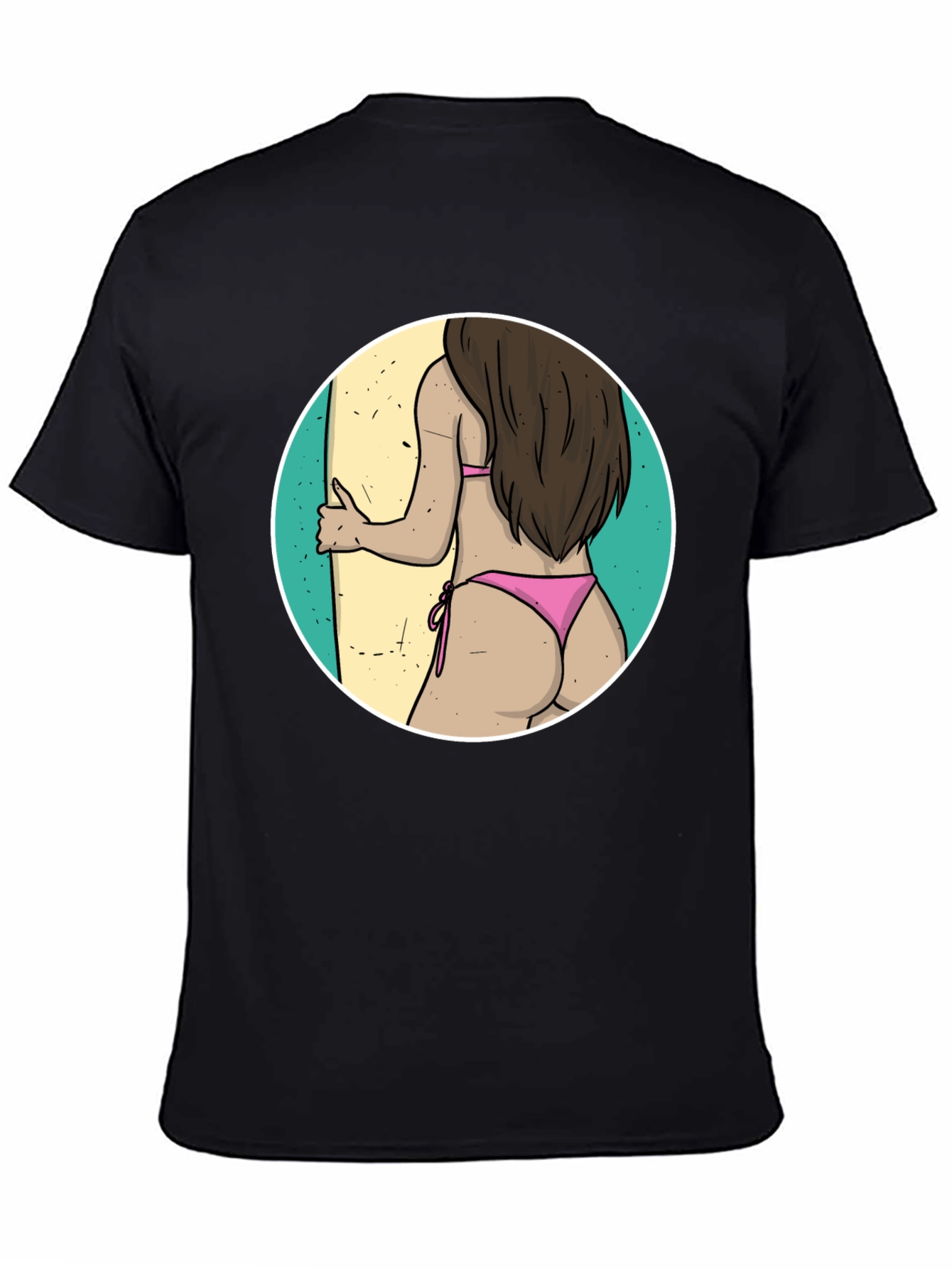 Surfs Up Graphic Tee - Beach Vibes