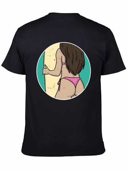 Surfs Up Graphic Tee - Beach Vibes