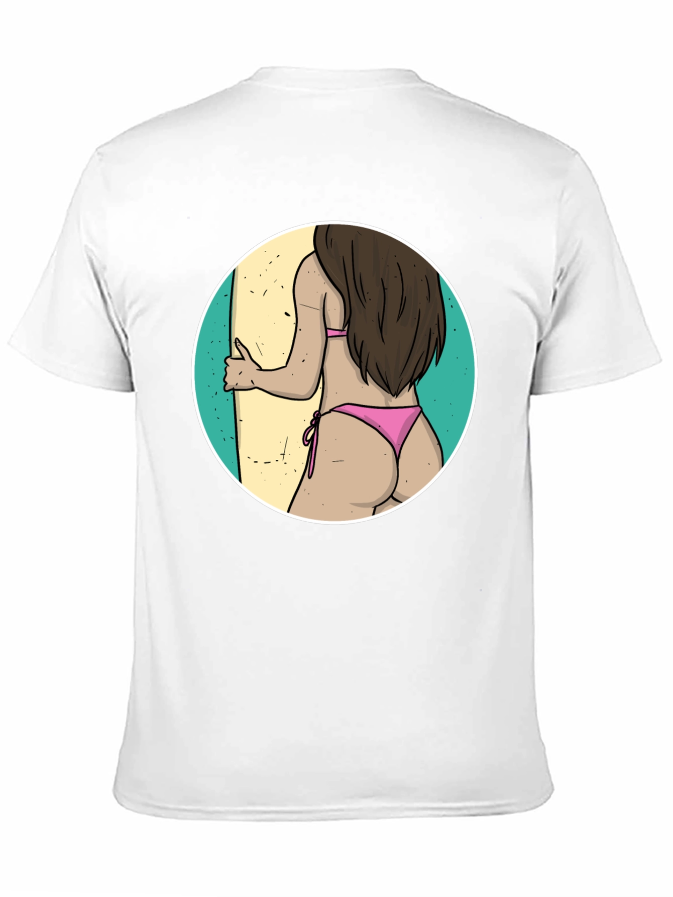 Surfs Up Graphic Tee - Beach Vibes