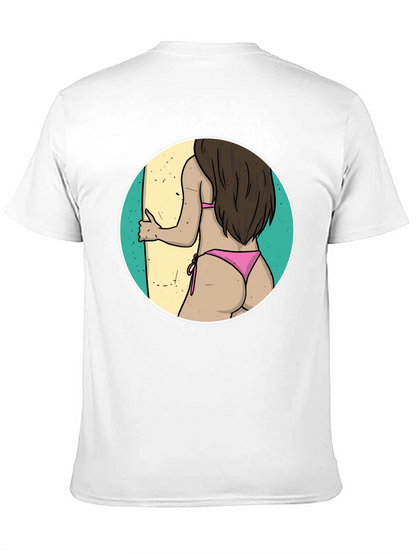 Surfs Up Graphic Tee - Beach Vibes