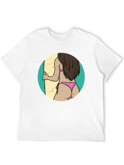 Surfs Up Graphic Tee - Beach Vibes