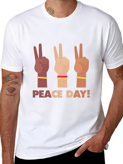 Peace Day T-Shirt: Unity & Harmony Design