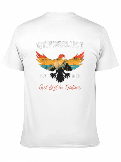 Wanderlust Eagle Graphic Tee - Fly High!