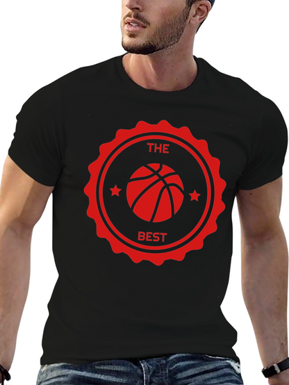 The Best Basketball Black T-Shirt