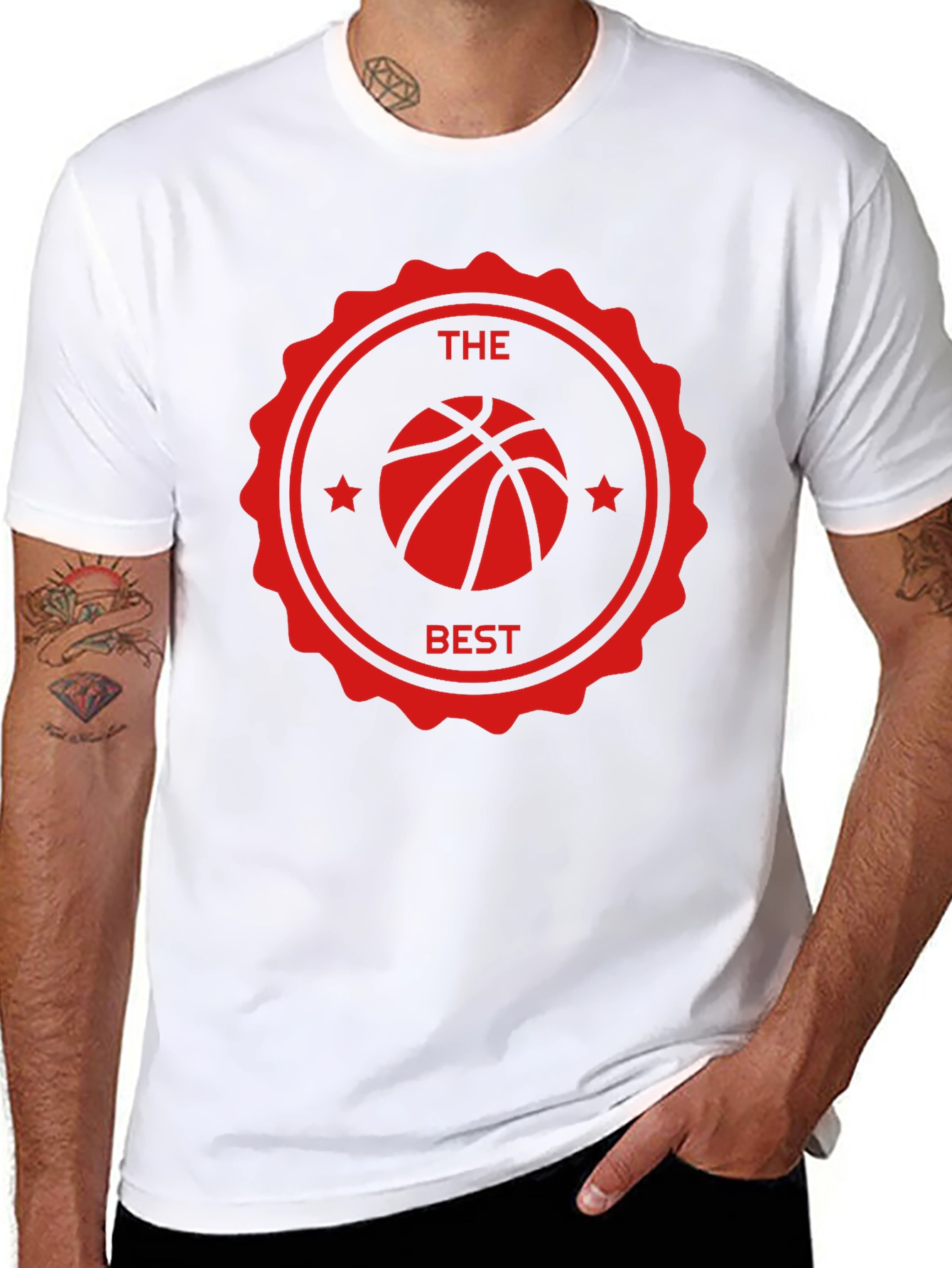 The Best Basketball Black T-Shirt
