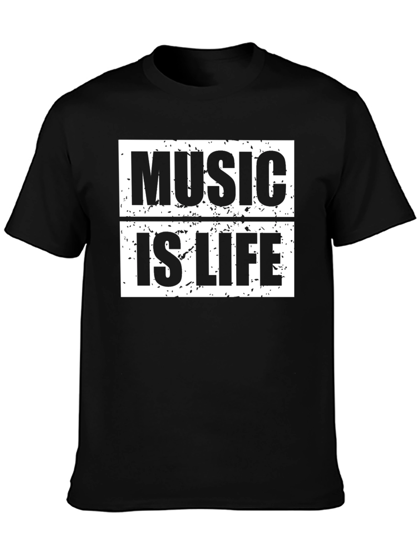 Music is Life Graphic T-Shirt