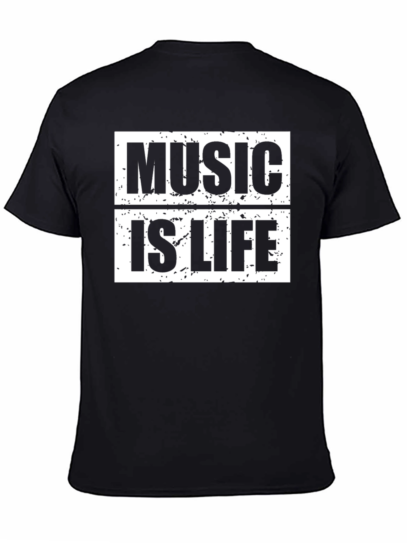 Music is Life Graphic T-Shirt