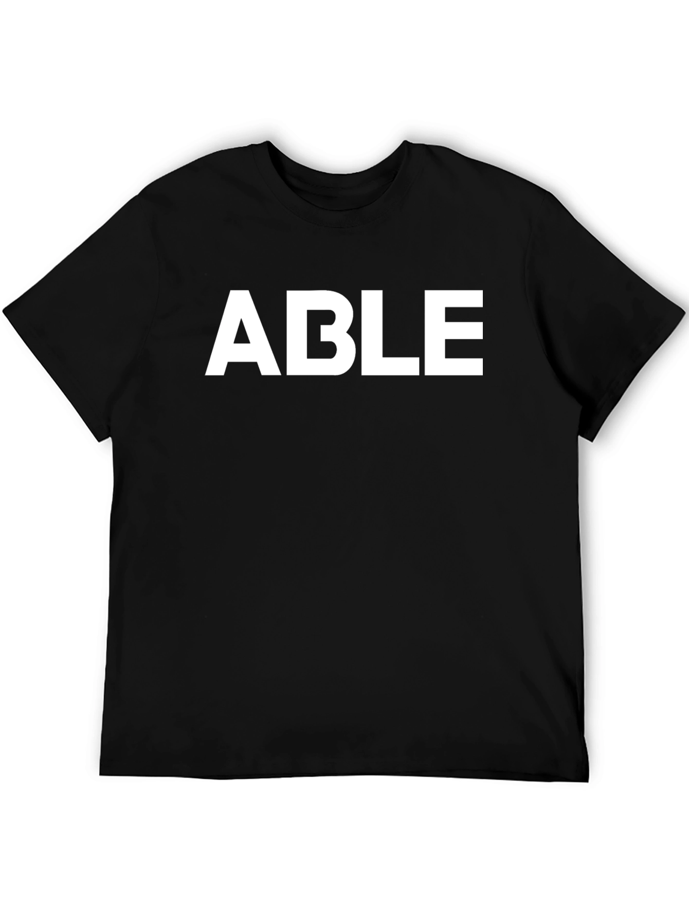 ABLE Graphic Tee - Classic Black T-Shirt