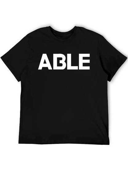 ABLE Graphic Tee - Classic Black T-Shirt