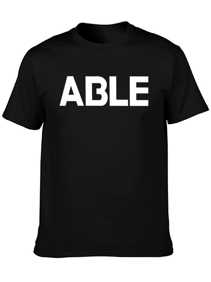 ABLE Graphic Tee - Classic Black T-Shirt