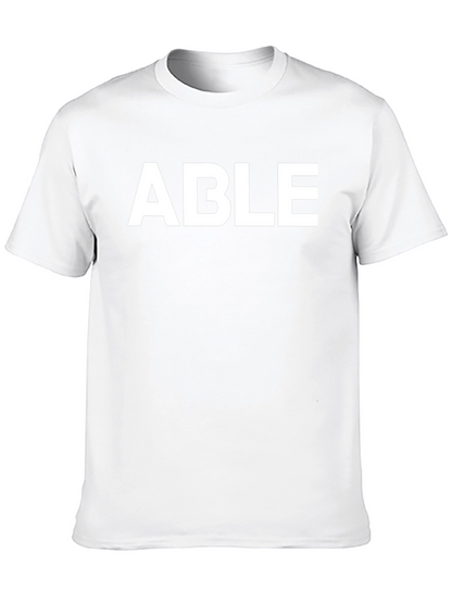 ABLE Graphic Tee - Classic Black T-Shirt
