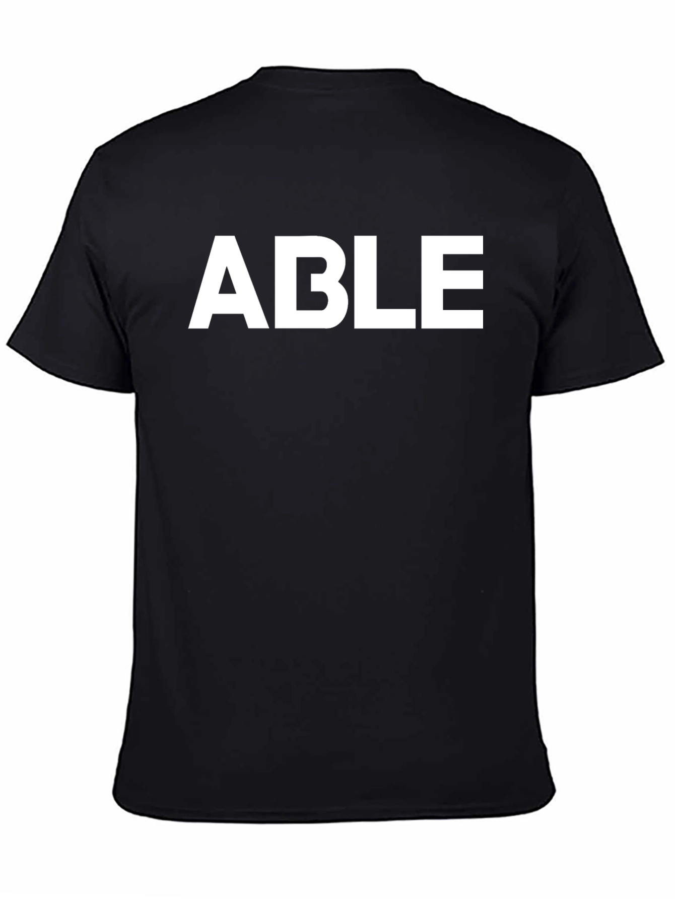 ABLE Graphic Tee - Classic Black T-Shirt