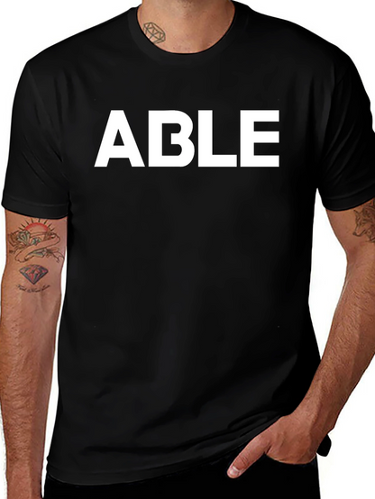 ABLE Graphic Tee - Classic Black T-Shirt