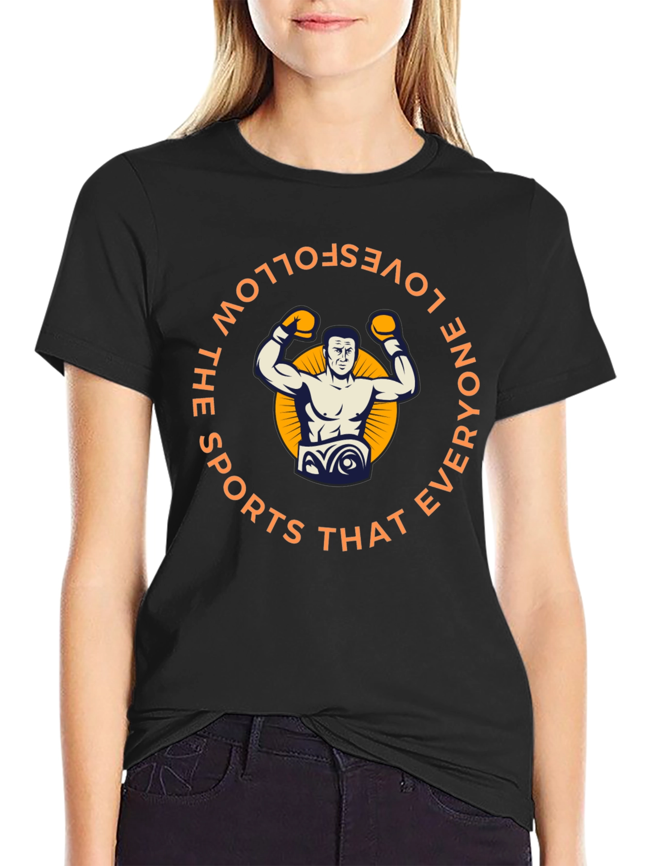 Boxing Graphic T-Shirt - Follow the Sports