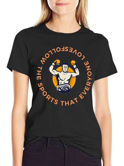 Boxing Graphic T-Shirt - Follow the Sports