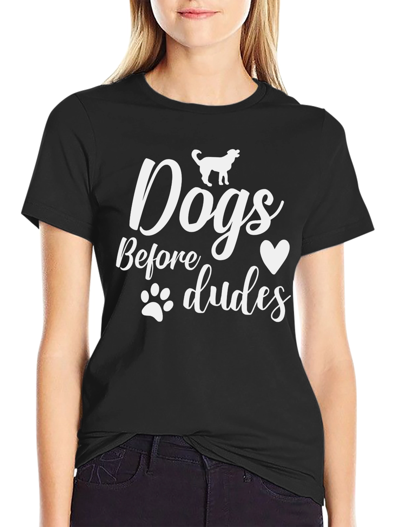 Dogs Before Dudes Graphic Tee