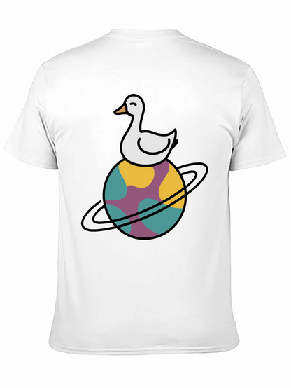 Duck Planet Tee - Quirky Graphic T-Shirt