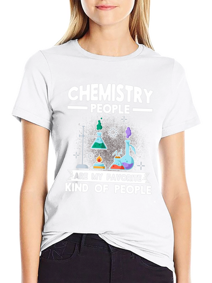 Chemistry People T-Shirt - Science Lover Gift
