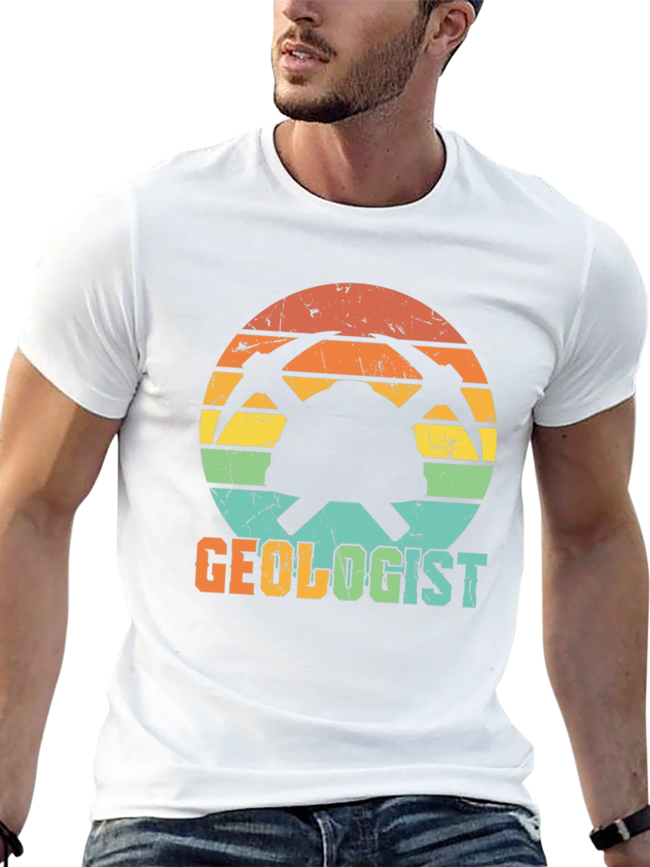 Geologist Retro T-Shirt