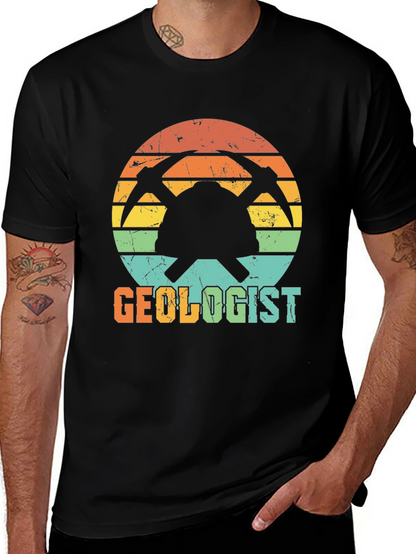 Geologist Retro T-Shirt