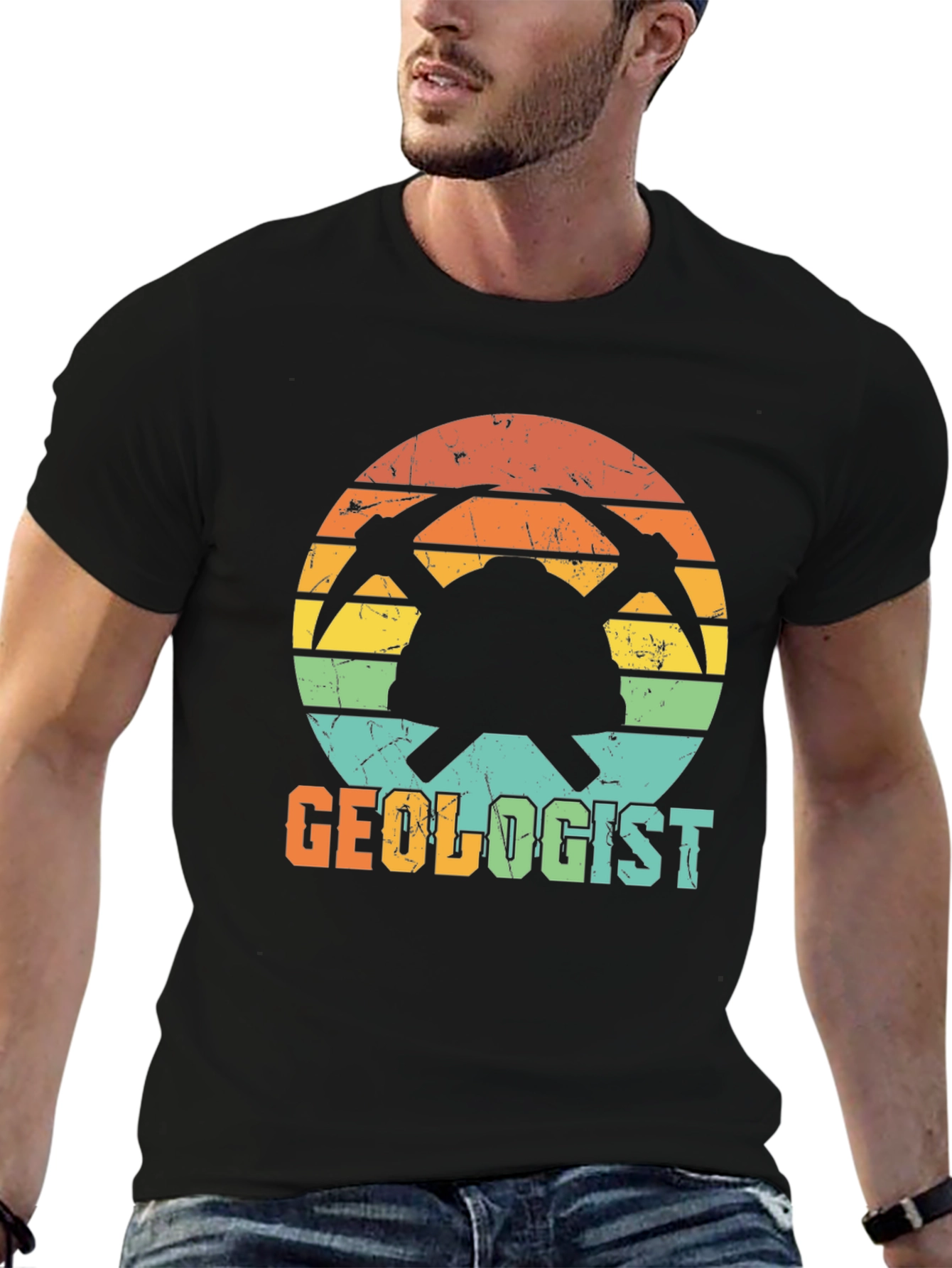 Geologist Retro T-Shirt
