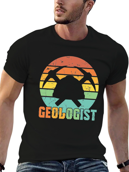Geologist Retro T-Shirt