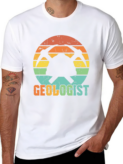 Geologist Retro T-Shirt