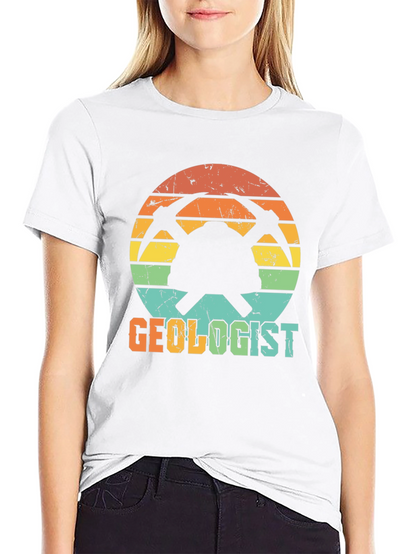 Geologist Retro T-Shirt