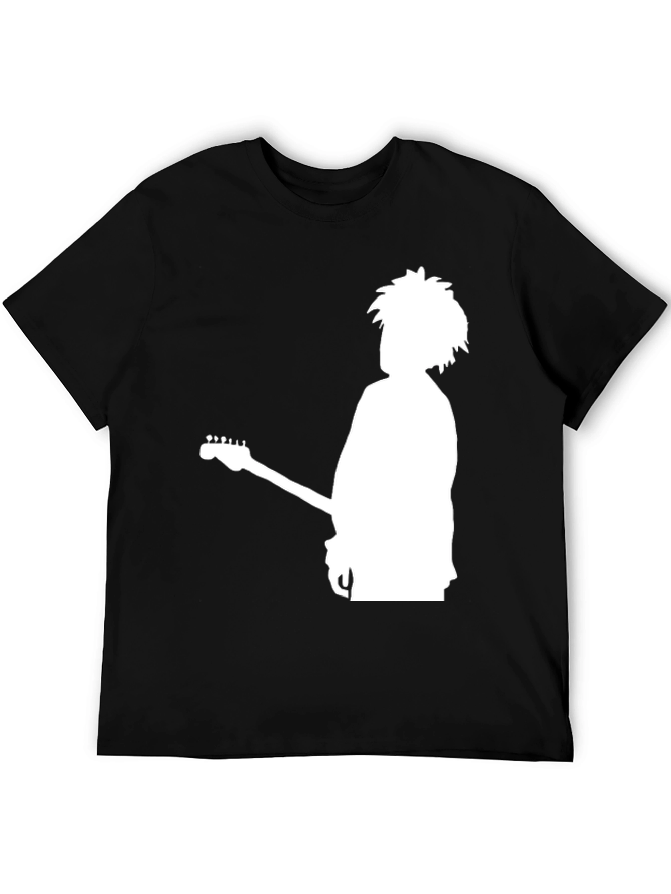 Silhouette Guitarist Graphic T-Shirt