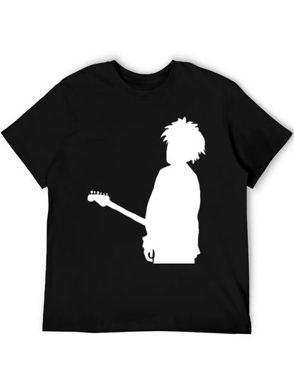 Silhouette Guitarist Graphic T-Shirt