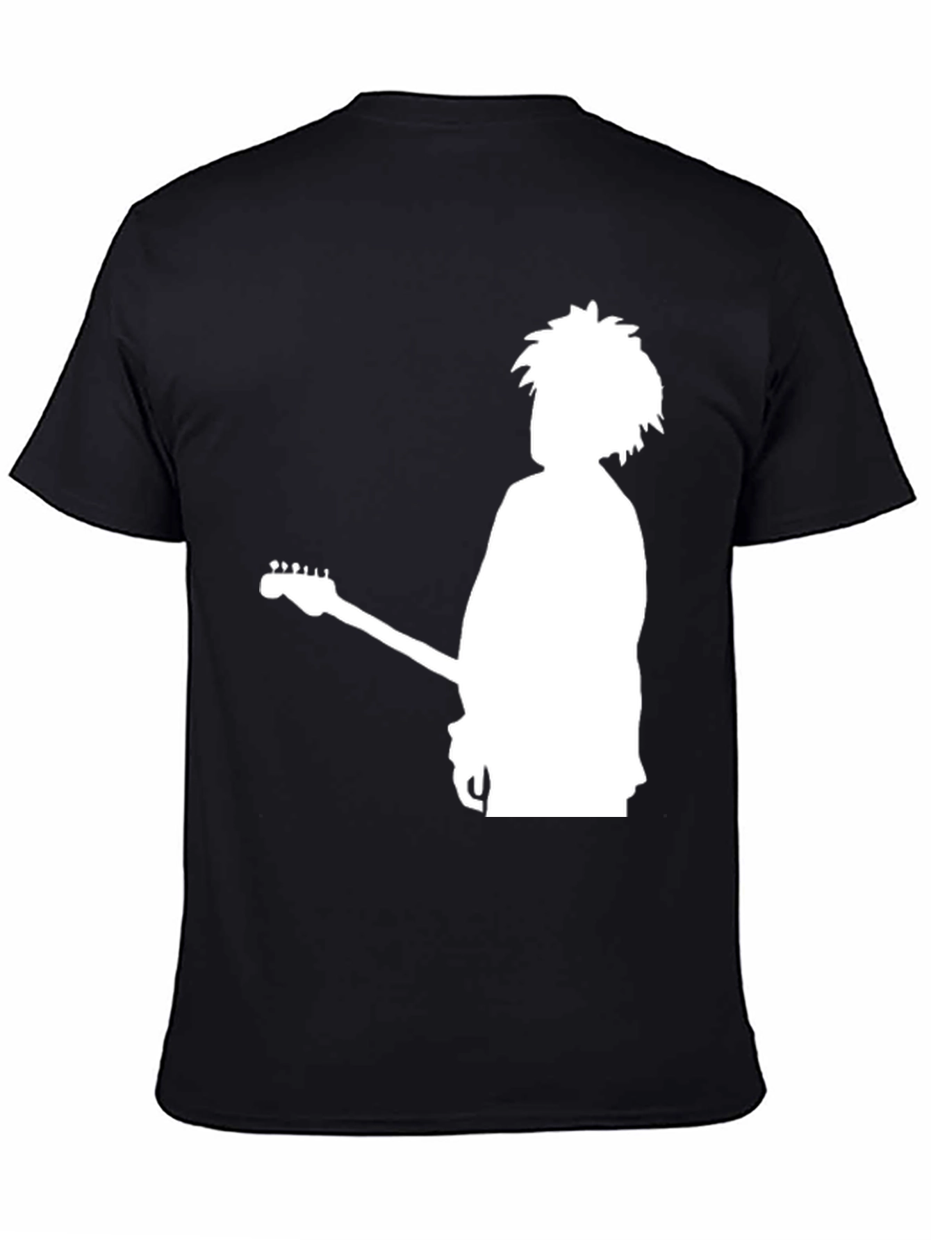 Silhouette Guitarist Graphic T-Shirt