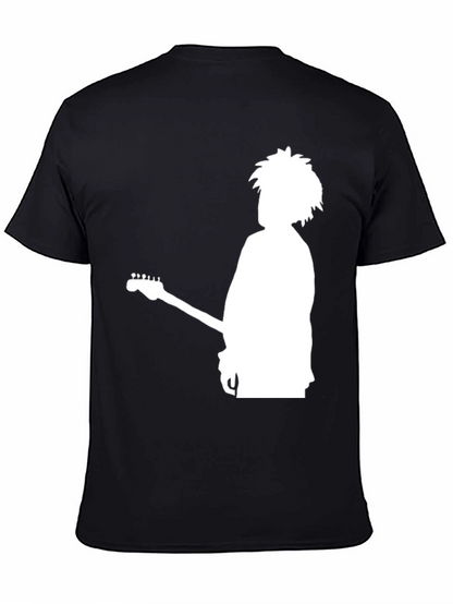 Silhouette Guitarist Graphic T-Shirt