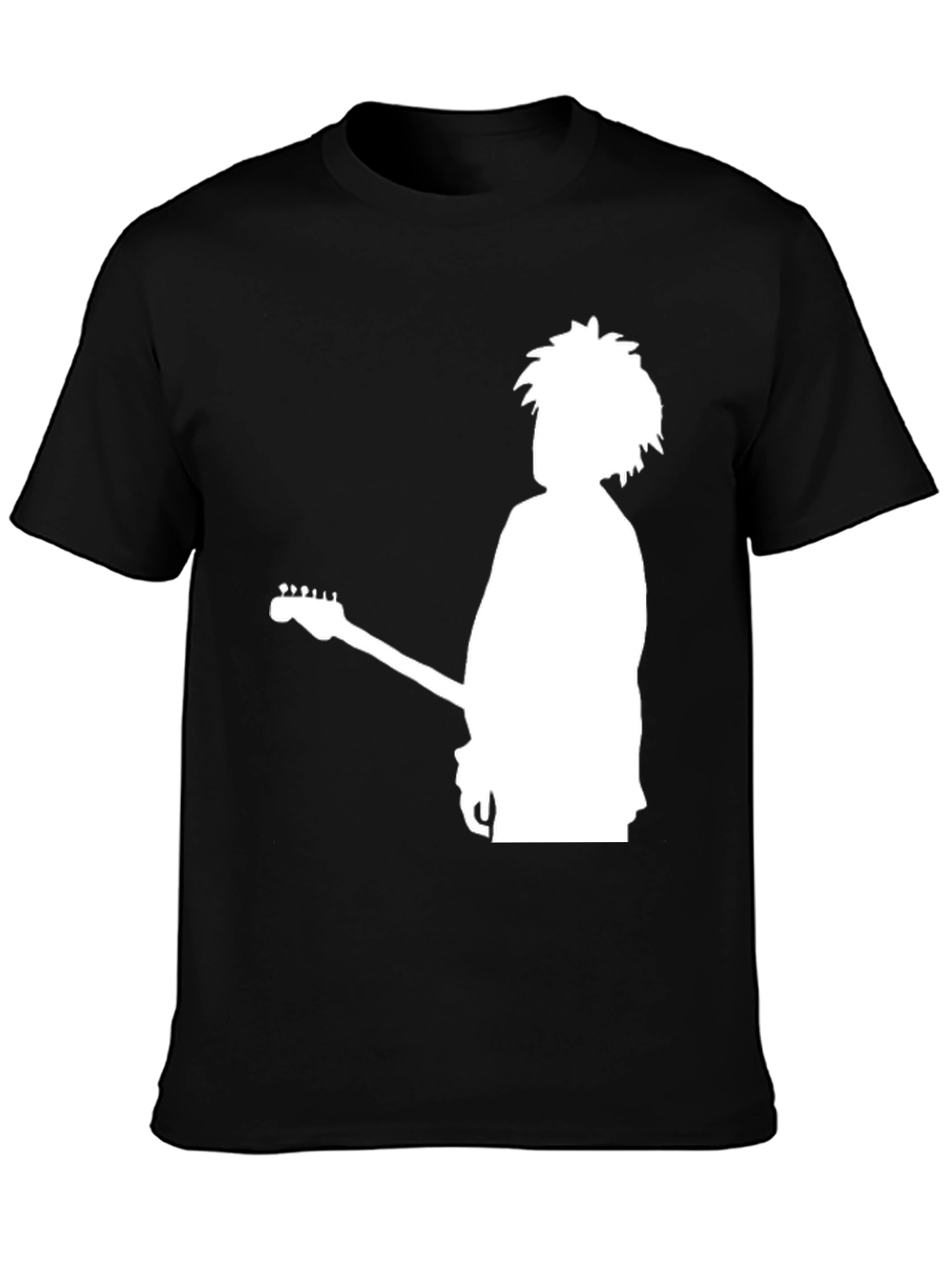 Silhouette Guitarist Graphic T-Shirt