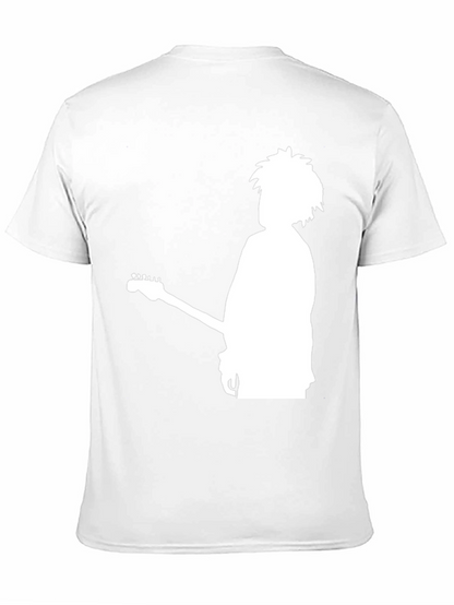 Silhouette Guitarist Graphic T-Shirt