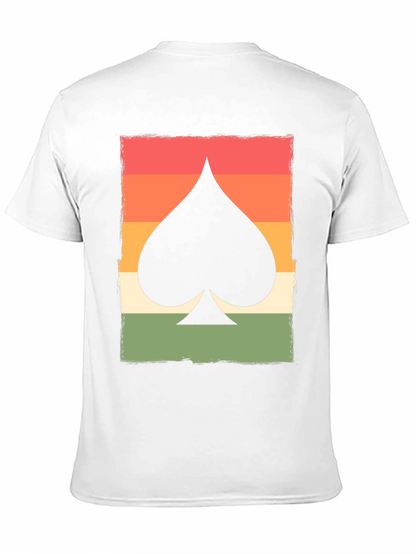 Retro Spade Card Graphic T-Shirt - Unisex