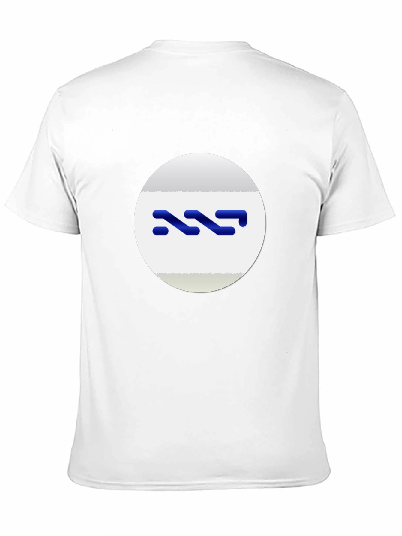 Modern Black Tee with Abstract Logo