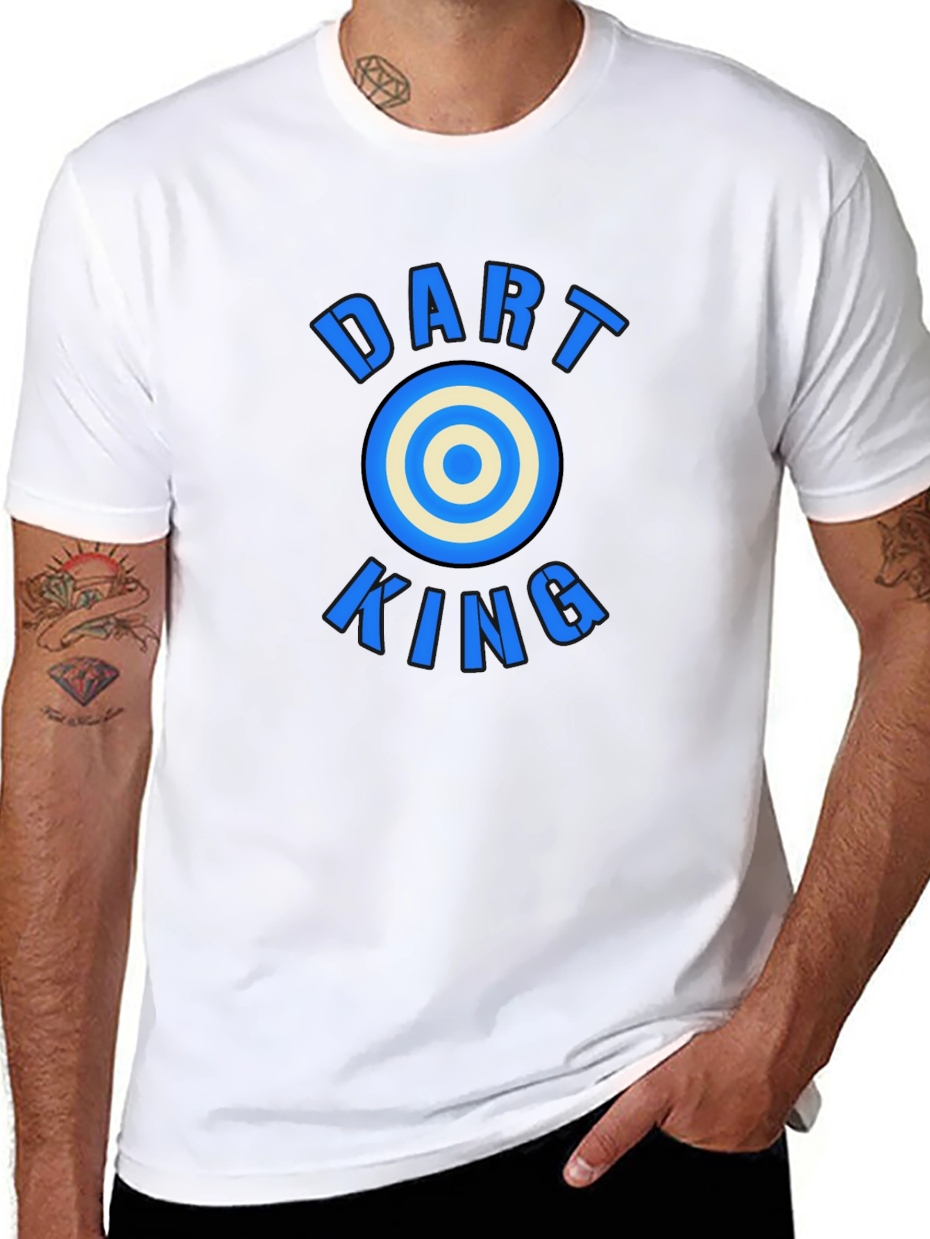 Dart King T-Shirt - Target Graphic Tee