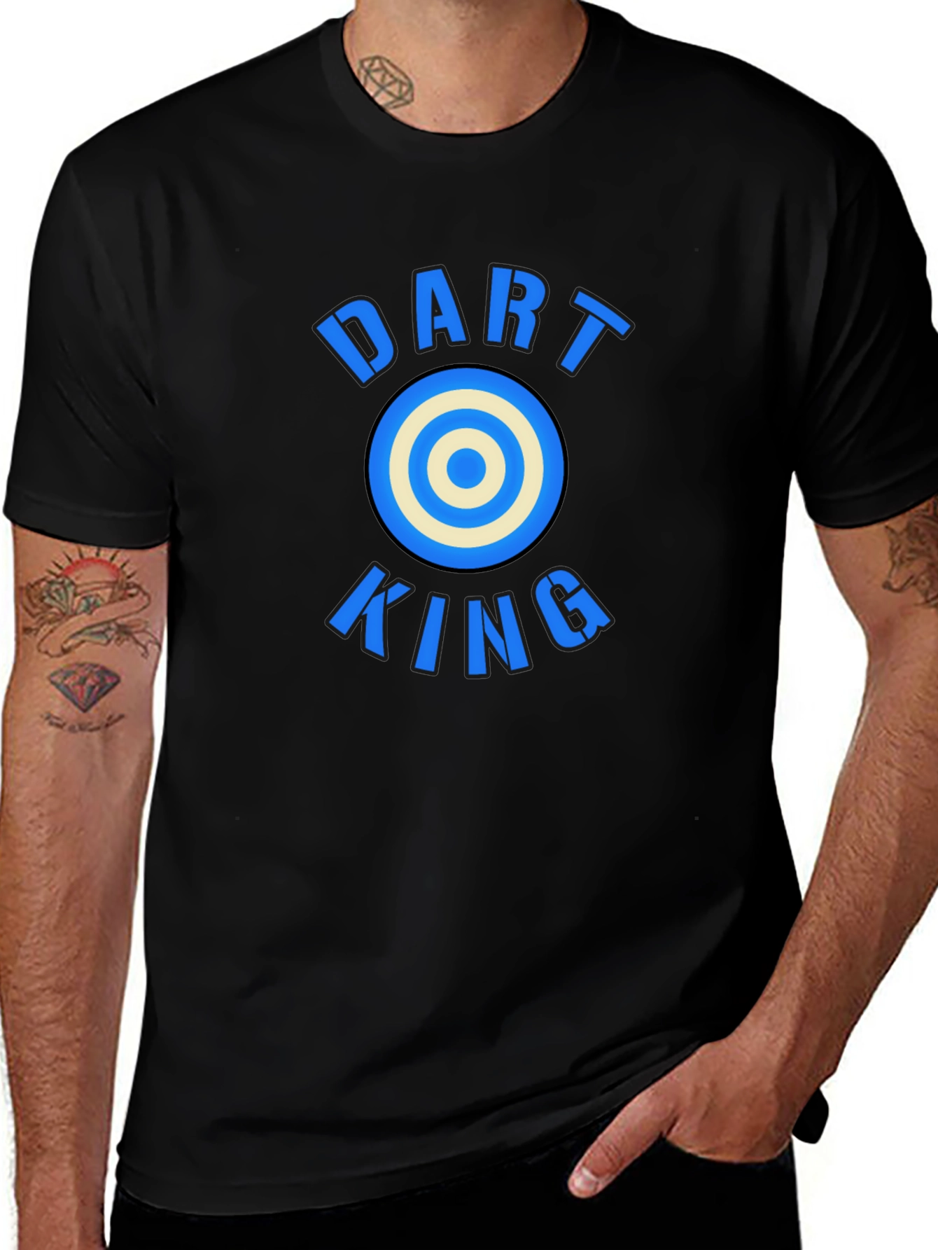 Dart King T-Shirt - Target Graphic Tee