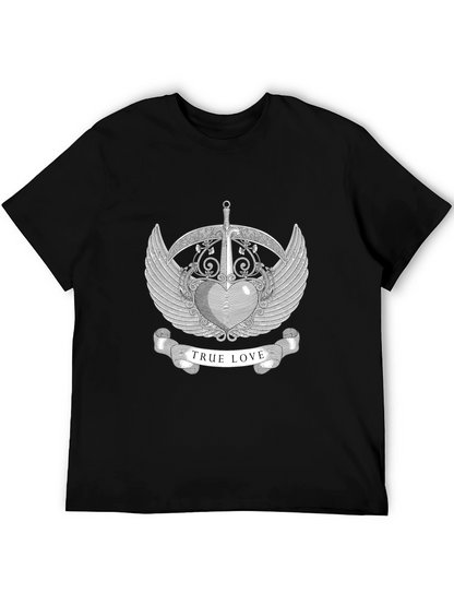 True Love Graphic Tee - Black