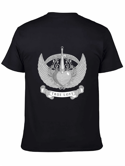 True Love Graphic Tee - Black